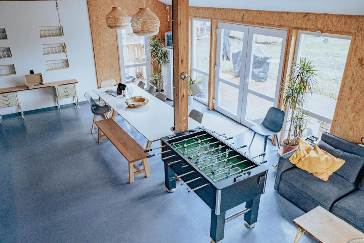 Hostel Oder Ferienwohnung 1-16 Personen Im Blauen Haus Fehmarn Extérieur photo